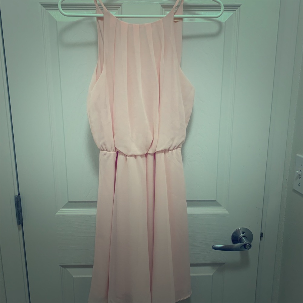Pink francesca’s dress